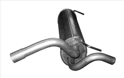 Polmo 17-89 hátsó kipufogó dob - OPEL Astra J, CHEVROLET Cruze