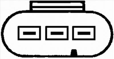 HELLA 6PU 009 121-011 - vezérműtengely pozíció érzékelő BMW MINI