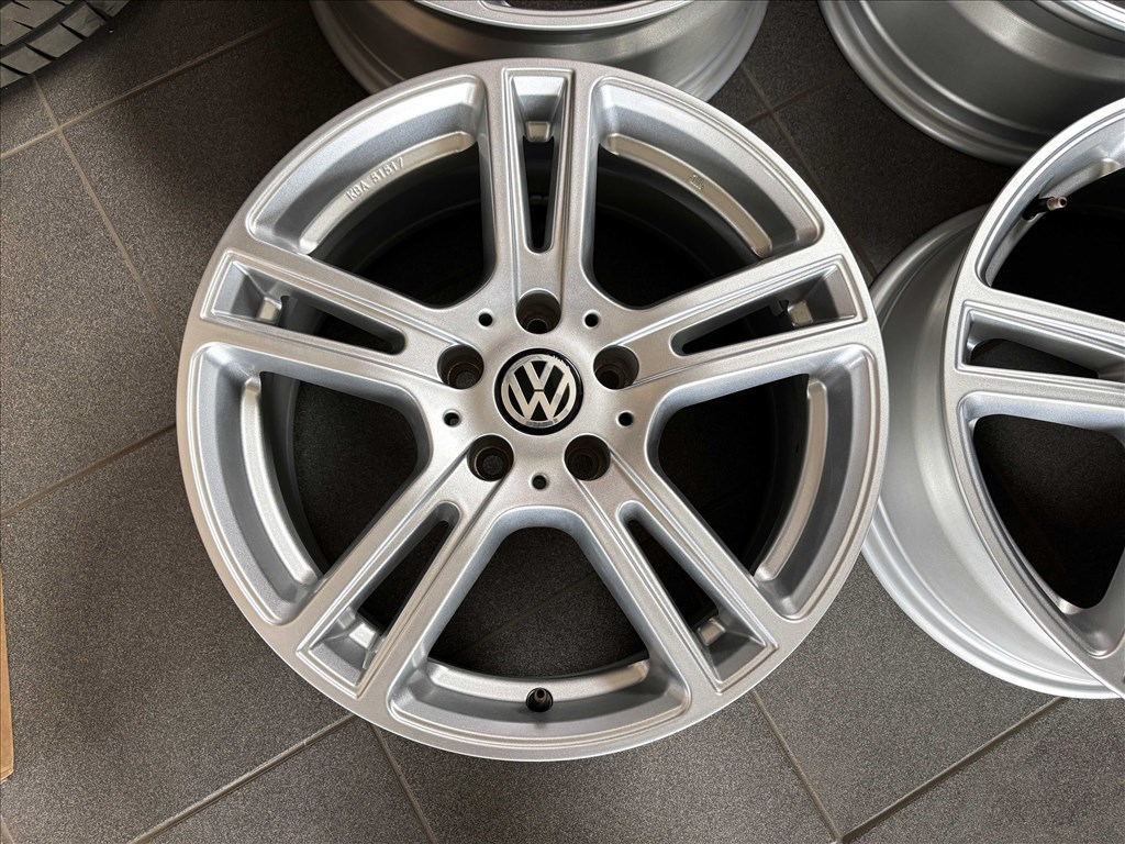 VW 17" 5x112 alufelni garnitúra eladó 17 coll Golf CC Passat Tiguan 2. kép