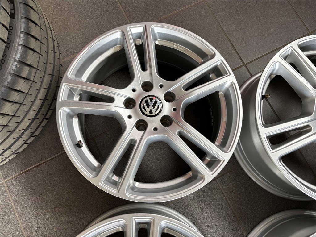 VW 17" 5x112 alufelni garnitúra eladó 17 coll Golf CC Passat Tiguan 4. kép