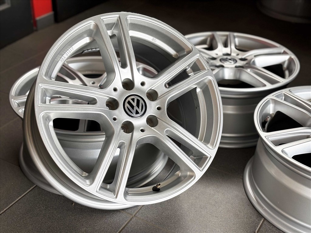 VW 17" 5x112 alufelni garnitúra eladó 17 coll Golf CC Passat Tiguan 1. kép