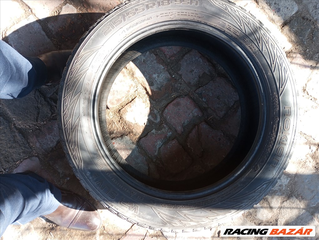  215/5518" használt téli gumi gumi 2. kép