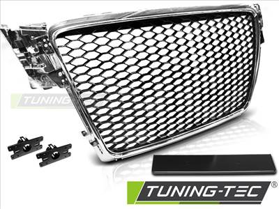 AUDI A4 B8 08-11 CHROME RS-STYLE Tuning-Tec Hűtőrács