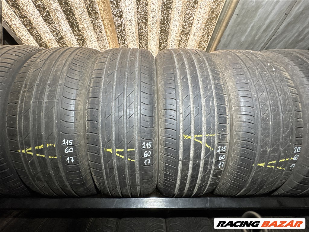 215/60 R17 Bridgestone Turanza T001 96H | 5,5mm l 4db l DOT0118 1. kép