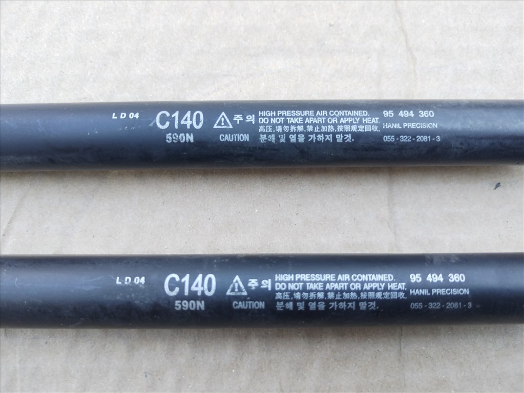 Chevrolet Captiva csomagtérajtó teleszkóp 95494360 2. kép