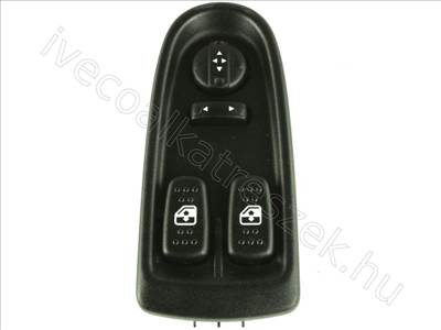 Ablakemelő kapcsoló bal tükörállítóval 06>12 - DAILY - 5801304491, 69500478 -  - IVECO EREDETI Eredeti új 5801304491