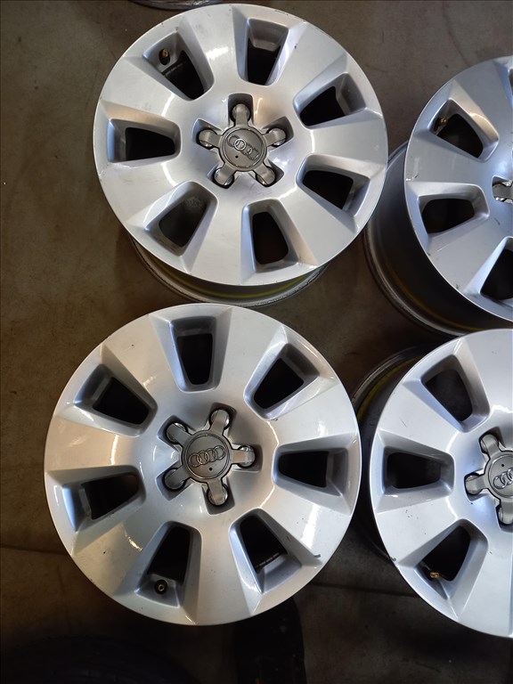  5x112 7,5x16 újszerű gyári Audi A6 alufelni ET37  Exx 2. kép