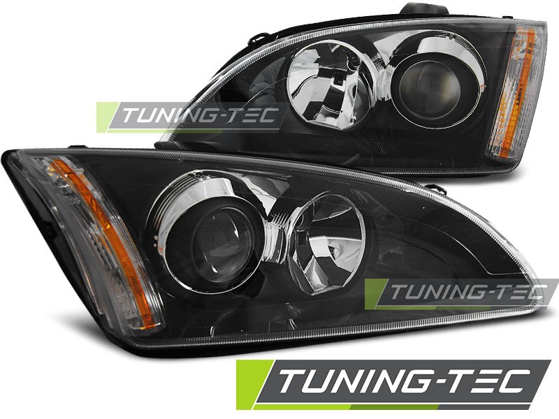 FORD FOCUS II 09.04-01.08 BLACK Tuning-Tec Fényszóró 1. kép