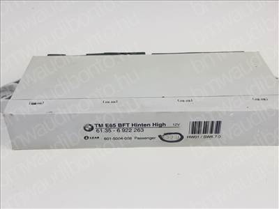 BMW 7 (E65, E66, E67) Jobb hátsó ajtó vezérlőegység/modul (6922263, 61356922263, 61356929178, 61356931227, 61356933268, 61356940439, 61356945376, 61356947121, 61356958451, 61356921980, 61356920464, 61356915827)