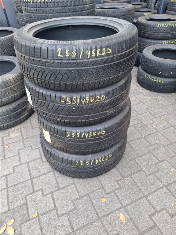  255/4520" újszerű Continental WinterContact TS850P téli gumi 4db  1. kép