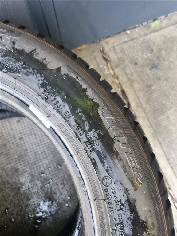  225/5517" újszerű Pirelli Sottozero 3 téli gumi 2db  5. kép