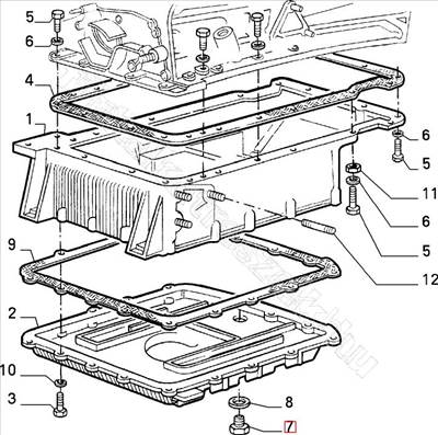 Olajleeresztő csavar            - 33, MASTER, JUMPER, TRAFIC, MOVANO, SAFRANE - 60573441, 60807823 -  - FIAT eredeti Eredeti új 60573441
