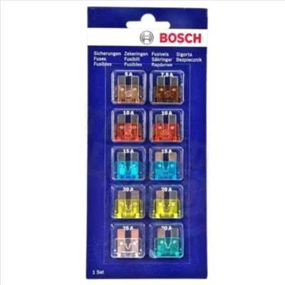 Biztosíték készlet 10db-os (Bosch)