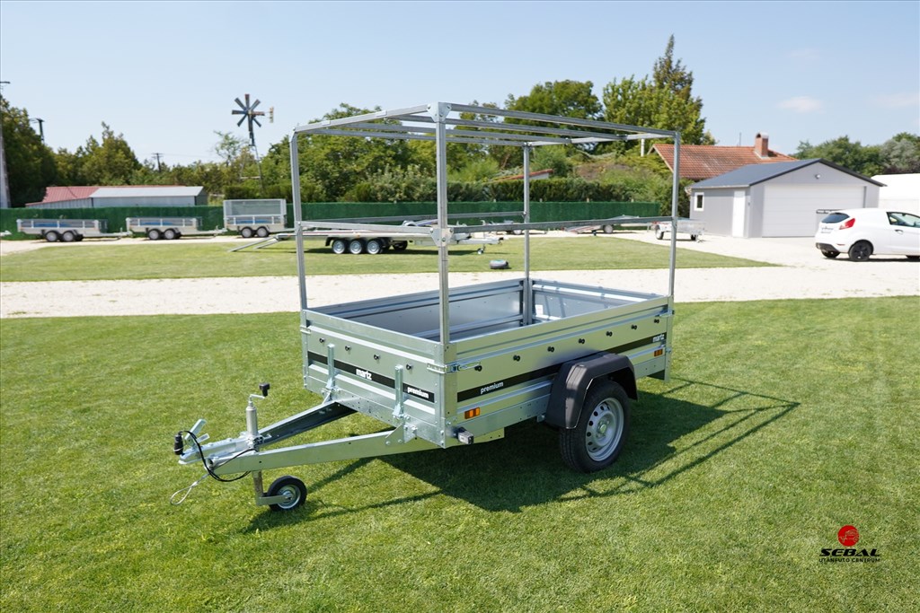 Új Martz 201 Prémium laprugós ponyvás utánfutó rendszámmal CSAK 703.000 Ft 4. kép