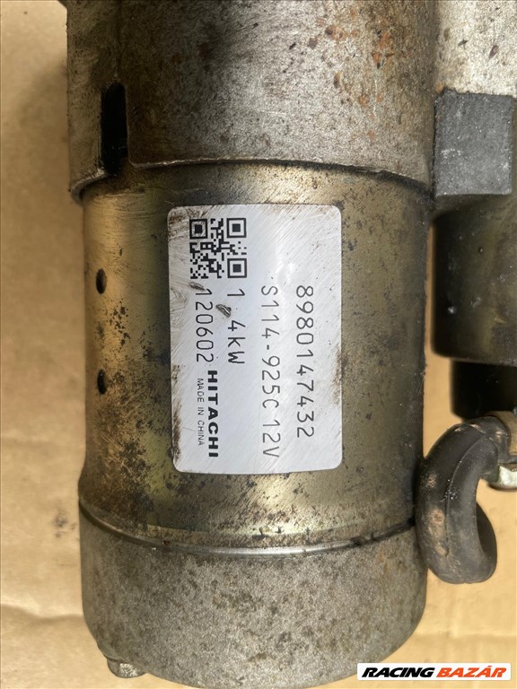 Opel Astra J 1.7 CDTI A17DTS Generátor RPS 402830  .  Önindító 8980147432 / A17DTS 7. kép