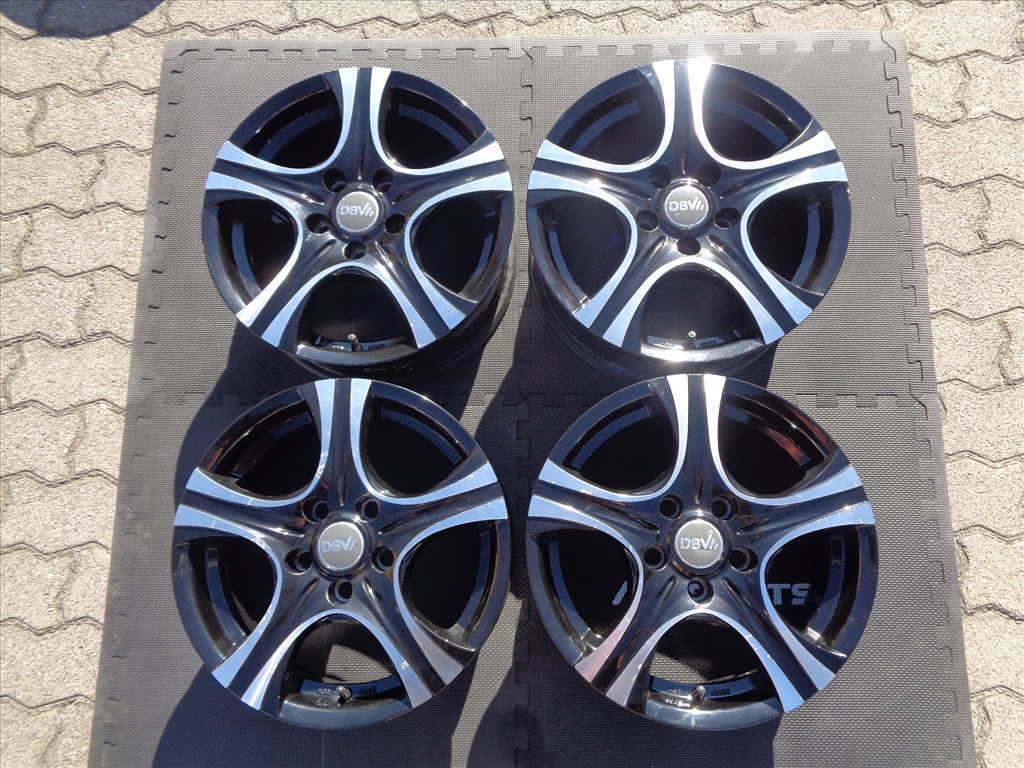 DBV alufelni 16-os, 5×114.3-as osztóval képen látható állapotban eladó. 1. kép