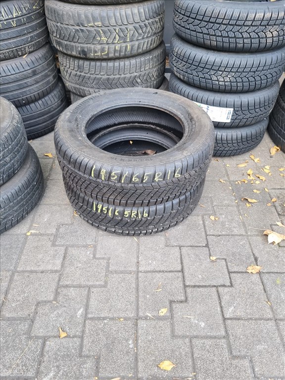  195/6516" újszerű Continental Contiwintercontact TS830P téli gumi 2db  1. kép