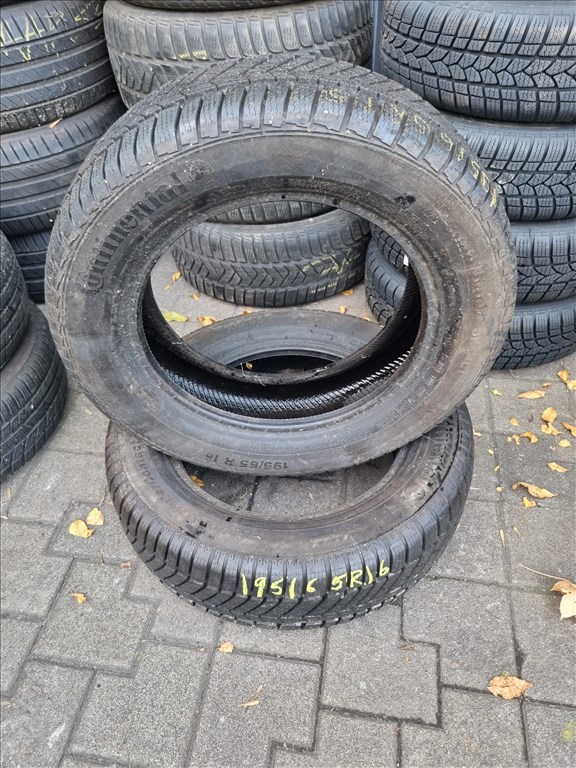  195/6516" újszerű Continental Contiwintercontact TS830P téli gumi 2db  2. kép