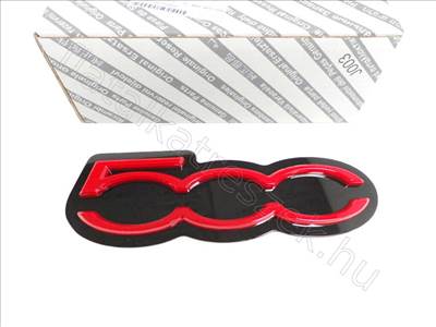 E. embléma 500 - 500e - 735765876, 735761786 -  - FIAT eredeti Eredeti új 735765876