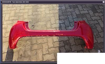 Toyota Yaris hátsó lökös 2021-2024 521590u957