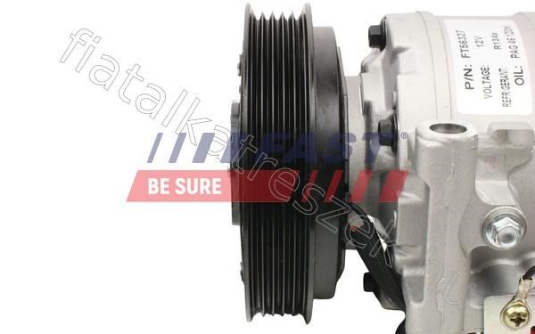 Klímakompresszor MERCEDES SPRINTER 18> 907/910 6SAS14C DENSO - GLA-CLASS, B-CLASS, CLA, SPRINTER, A-CLASS - FT56327, A0038304460 -  - Fastoriginal Utángyártott új A0038304460 3. kép