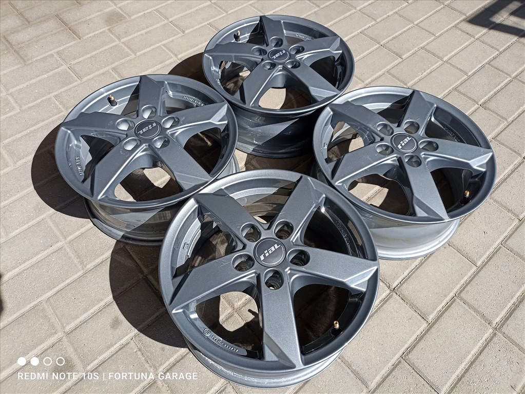 5x112 15" Rial KK használt alufelni garnitúra 2. kép