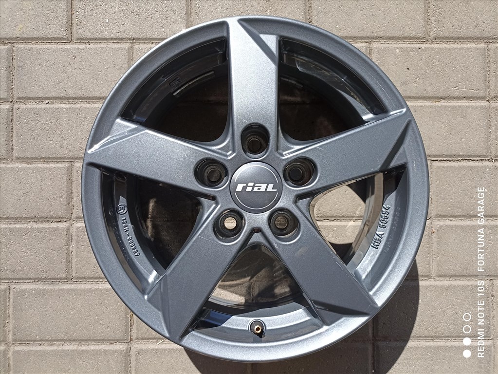 5x112 15" Rial KK használt alufelni garnitúra 6. kép
