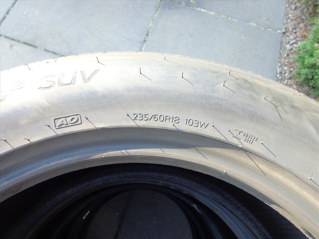  235/60R18 új nyári  gumi 4. kép