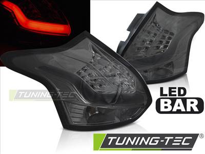 FORD FOCUS 3 11-10.14 HATCHBACK SMOKE LED BAR Tuning-Tec Hátsó Lámpa