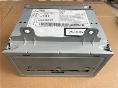 Opel Astra J Navigációs NAVI 600 fejegység 22883322 , Multimédia Kijelző 13360093 és Vezérlő  