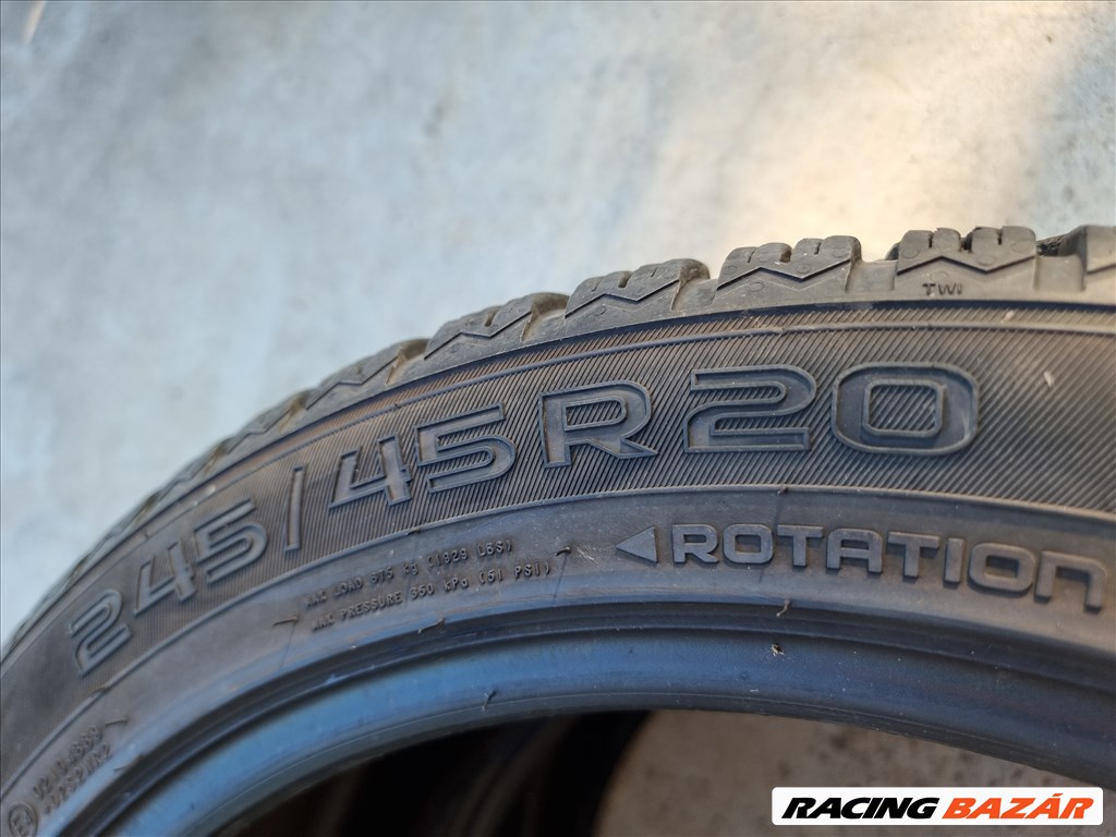 245/45R20 Nokian téli gumi 2db teljesen újszerű állapotban eladó! 5. kép