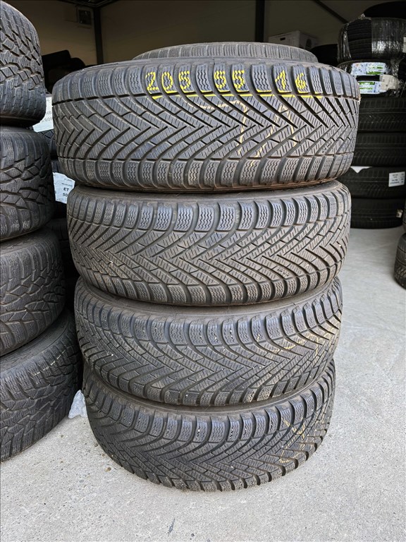205/55 r16 Pirelli 2022 téligumi 4db eladó 205/55r16 garnitúra 5. kép