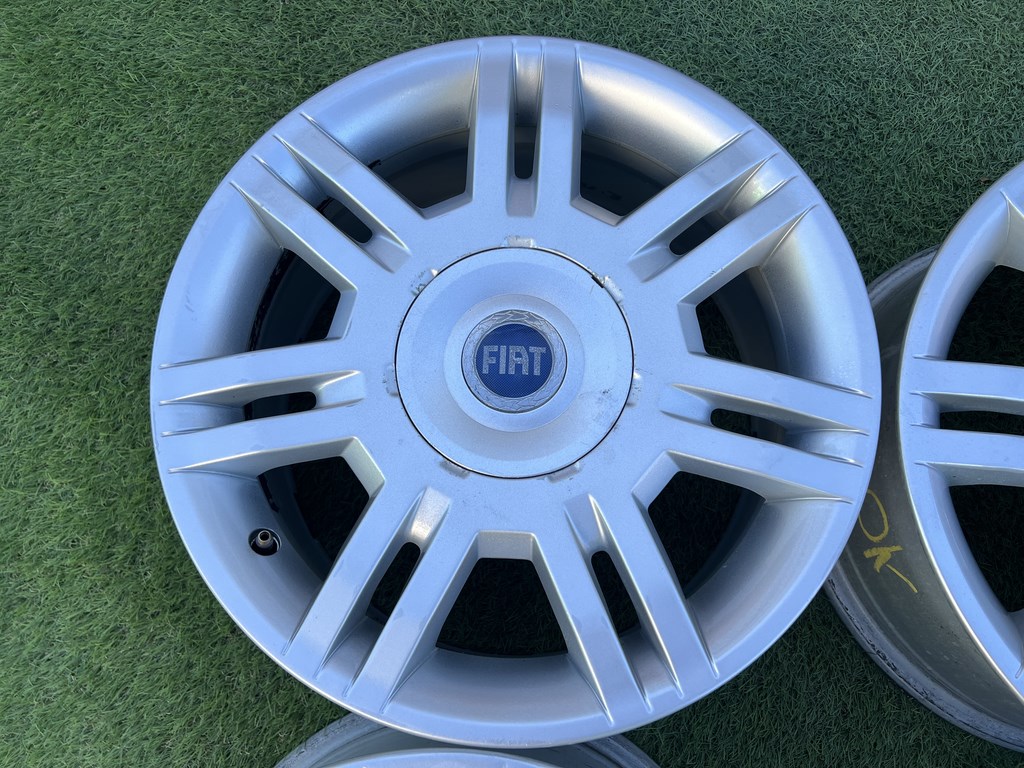 4x98 16" Fiat gyári alufelni 7Jx16h2 ET41 5. kép