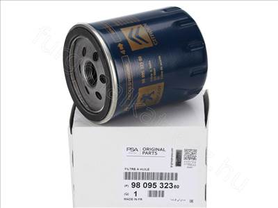 Olajszűrő - COMPASS, RENEGADE, JUMPY, EXPERT, MITO, JUMPER - 9809532380, 55242758 -  - CITROEN/PEUGEOT Eredeti új 9809532380
