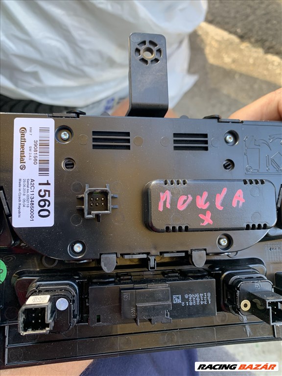 Opel Mokka X (2017-től) fűtés állító panel  2. kép