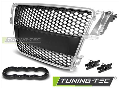 AUDI A5 07-06.11 SILVER Tuning-Tec Hűtőrács