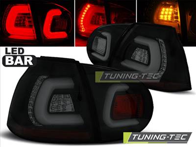 VW GOLF 5 10.03-09 BLACK SMOKE LED BAR Tuning-Tec Hátsó Lámpa