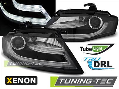 AUDI A4 B8 04.08-11 TRU DRL BLACK HID XENON Tuning-Tec Fényszóró
