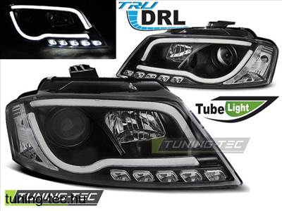 Audi A3 (8P) AUDI A3 8P 08-12 BLACK TUBE LIGHT DRL Tuning-Tec F