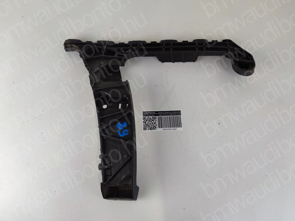 AUDI A4 B9 (8W2, 8WC) Bal hátsó lökhárító tartó (műanyag) (8W9807453) 3. kép