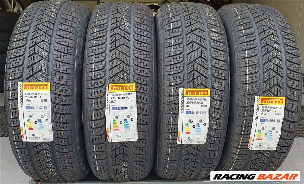 Új Pirelli Scorpion Winter Elect 235/60 R19 téli gumi 4db 2024.  /T146 3. kép