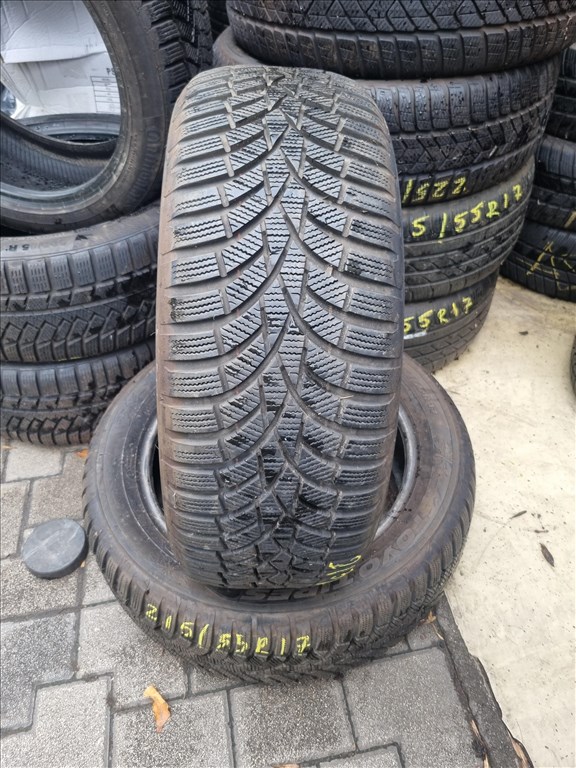  215/5517" újszerű Toyo Tires Observe S944 téli gumi 2db  3. kép