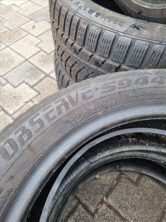  215/5517" újszerű Toyo Tires Observe S944 téli gumi 2db  5. kép
