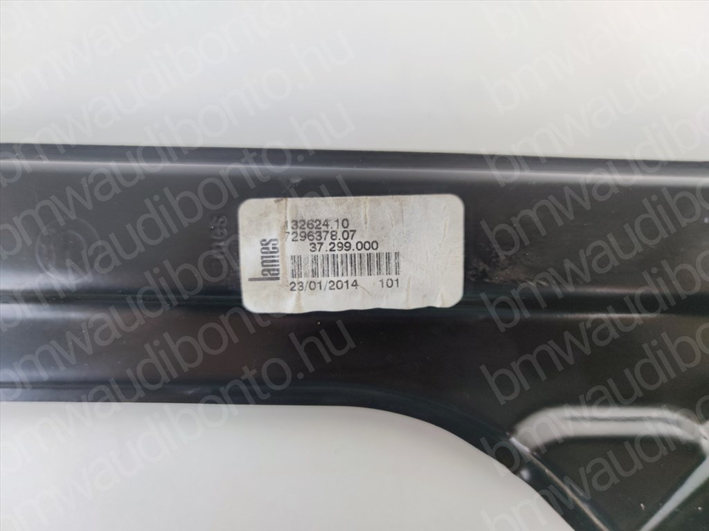 BMW 2 Active Tourer (F45) Jobb első ajtó ablakemelő szerkezet (elektromos) (7296378) 2. kép