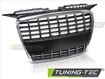 AUDI A3 05-08 S8 LOOK CHROME BLACK Tuning-Tec Hűtőrács