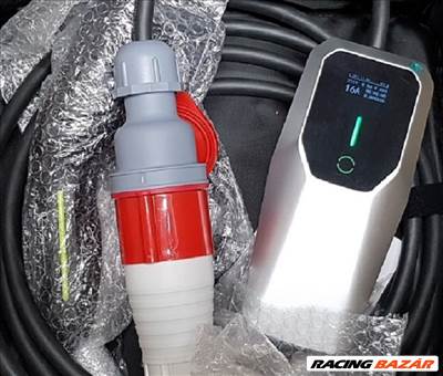 Eladó új 4m EVSE EV töltő Type 2 3 fázis (11KW) 8-16A elektromos járműhöz +táska