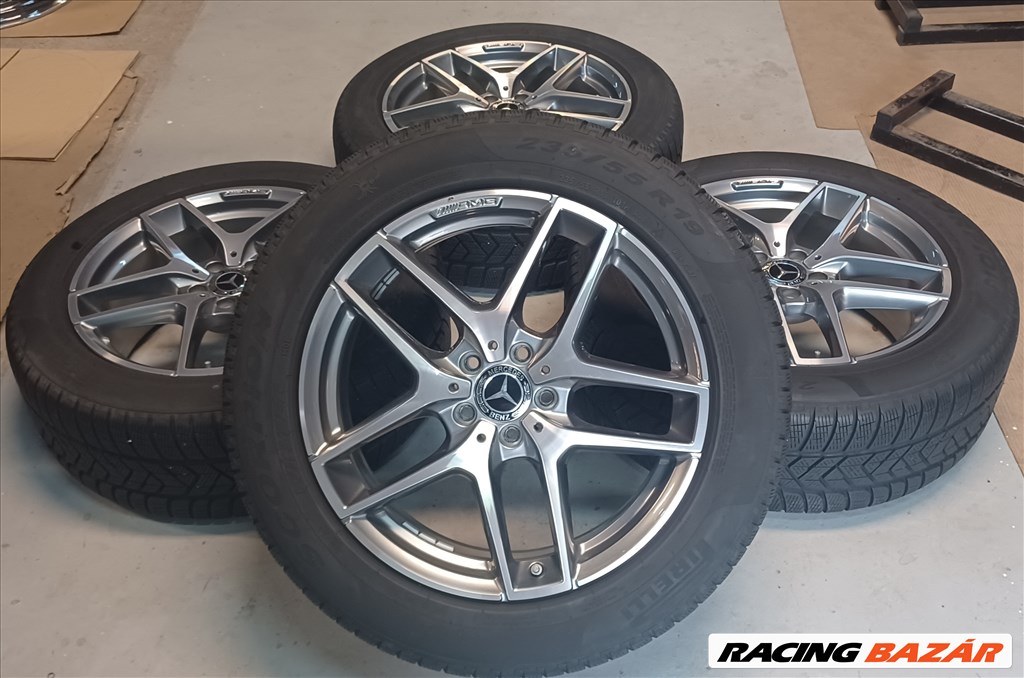 Mercedes W253 GLC AMG 5x112 8x19 235/55 R19 téli gumikkal 4db 2. kép