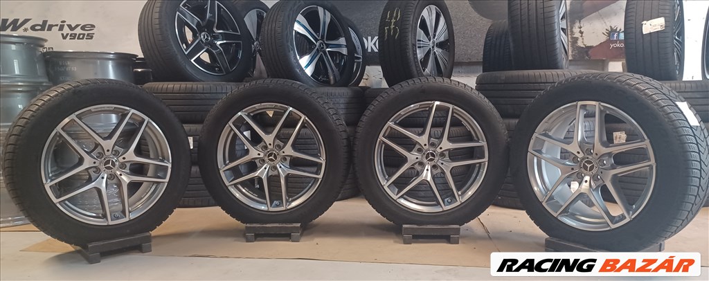 Mercedes W253 GLC AMG 5x112 8x19 235/55 R19 téli gumikkal 4db 6. kép