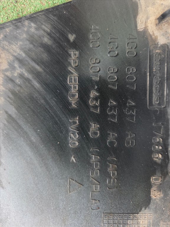 Audi A6 C7 FL S-line első lökhárító héj (javított) 4g0807437ab 2. kép