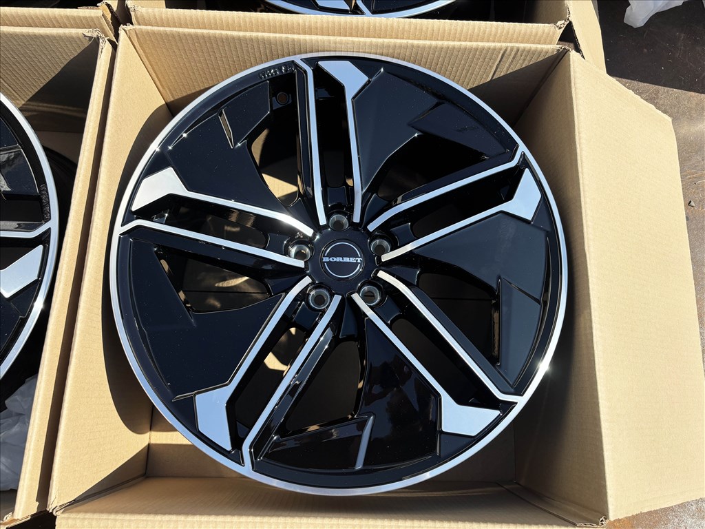 Borbet 20" 5x112 ÚJ bicolor alufelni 20 coll Audi VW A4 A6 Passat 1. kép